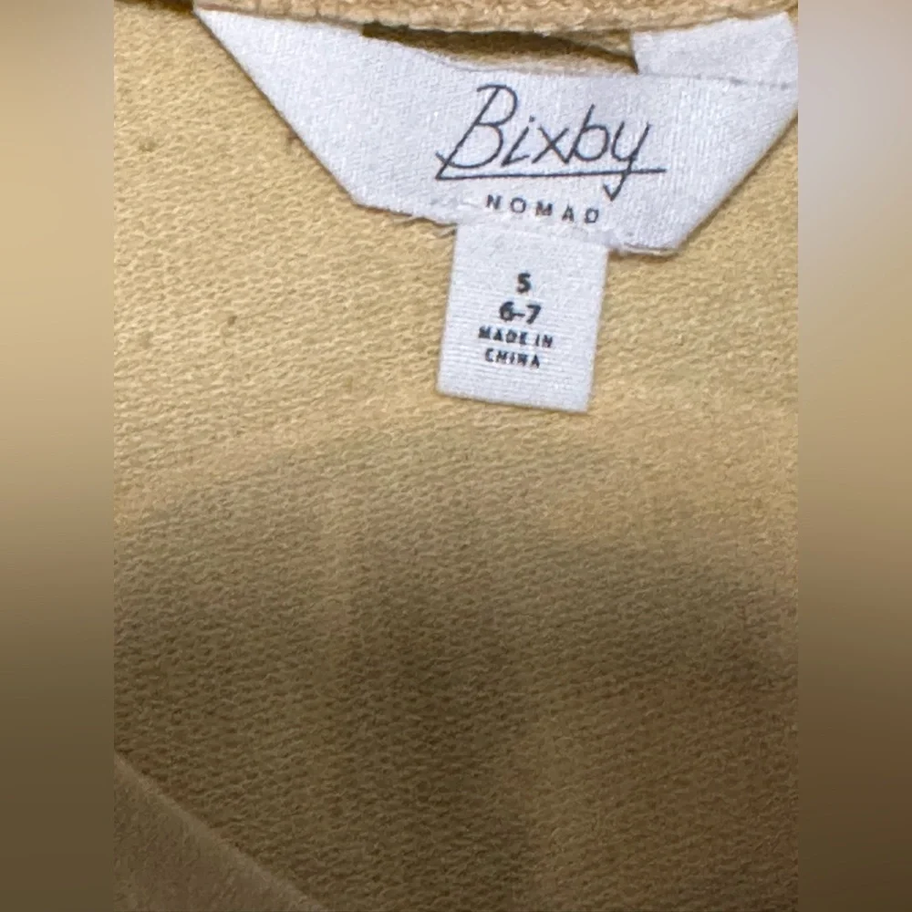 Bixby Nomad Lightweight Sweatshirt Size 6-7 - Picture 4 of 5